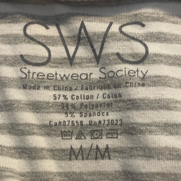 Medium Streetwear Society Strapless Tube Croptop - Picture 3 of 3